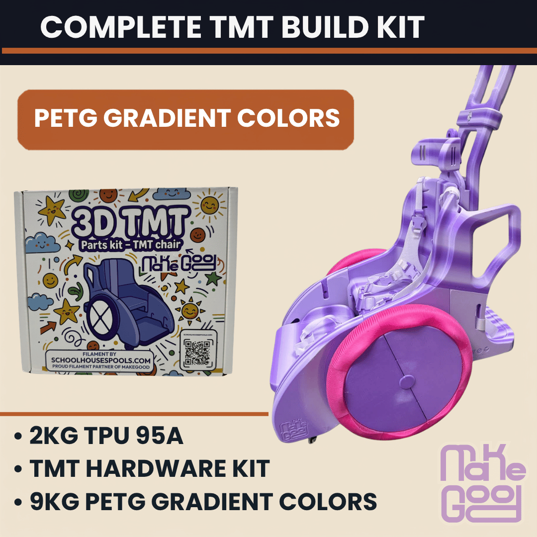TMT Full Filament kit with Parts (PETG gradient Filaments)